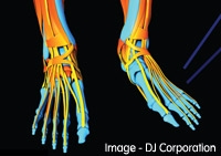 3D image of foot - DJ Corporation