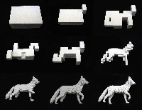 3D print 'Voxillated Fox' by Brendan Reid'