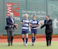 UWE and Bristol Rugby Academy join forces