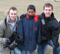 'Jutvari' film team in Bulgaria