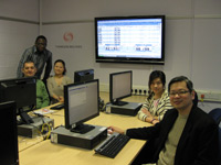 Reuters trading room at UWE