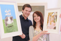 From left: Gaby Selby and Katie Harnett