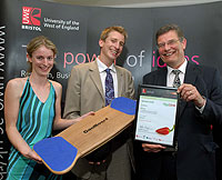 Katy Johnston, Nic Smith and Stephen Hagen