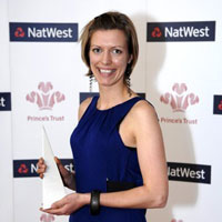 UWE Enterprise Award winner Claire Foster