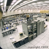 The Computer Centre at CERN where the Cristal data was housed