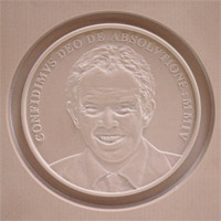 The medal - 'The Hutton Award'
