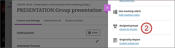 example screenshot showing step 2 above