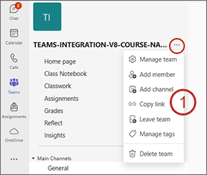 example screenshot showing step 1 above