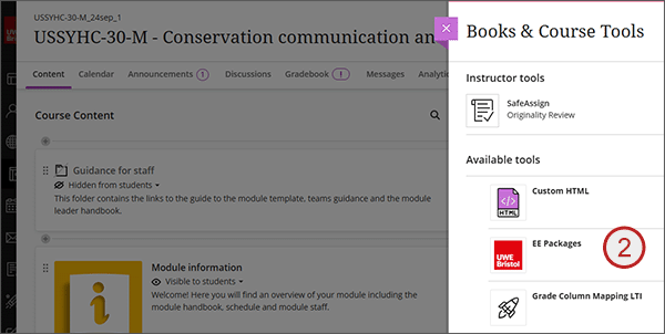 example screenshot showing step 2 above