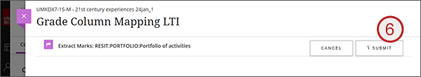 example screenshot showing step 6 above