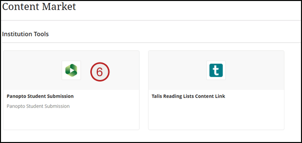 example screenshot showing step 6 above
